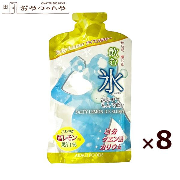 飲む氷 Salty Lemon アイススラリー 100g×8個 メール便（代引き不可） 塩レモン