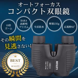 双眼鏡 10倍 オートフォーカス フリーフォー...の詳細画像1