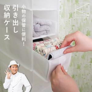 引き出し 小物収納 収納ケース 衣類小物 小物入れ クローゼット 収納王子 コジマジック 白 ホワイト ケイスタイル すきまに吊るして伸縮収納ラック専用