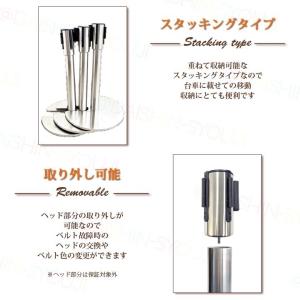 ベルトパーテーション L5-51S ロータイプ...の詳細画像2