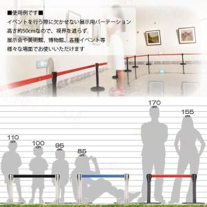 ベルトパーテーション L5-51S ロータイプ...の詳細画像5