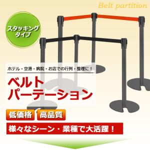 ベルトパーテーション L5-51C ブラックポ...の詳細画像1
