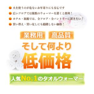 タオルウォーマー TW-12F 前開き 12L...の詳細画像2