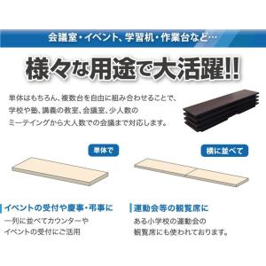座卓 折りたたみテーブル ナチュラル 幅180...の詳細画像3