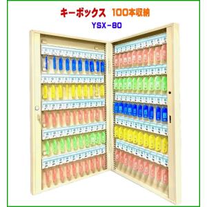 キーボックス YSX-80 100個収納 壁掛け 鍵収納 鍵保管 鍵管理