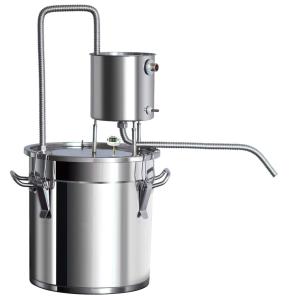 蒸留器 浄水ポット 蒸留水 ハーブ蒸留器 ヒバ 精油 純露 蒸留水器 キッチンアルコール 12l 発酵器 酒かん器 家庭用浄水器 ポット型 ガスストーブ/?磁炉/ストー