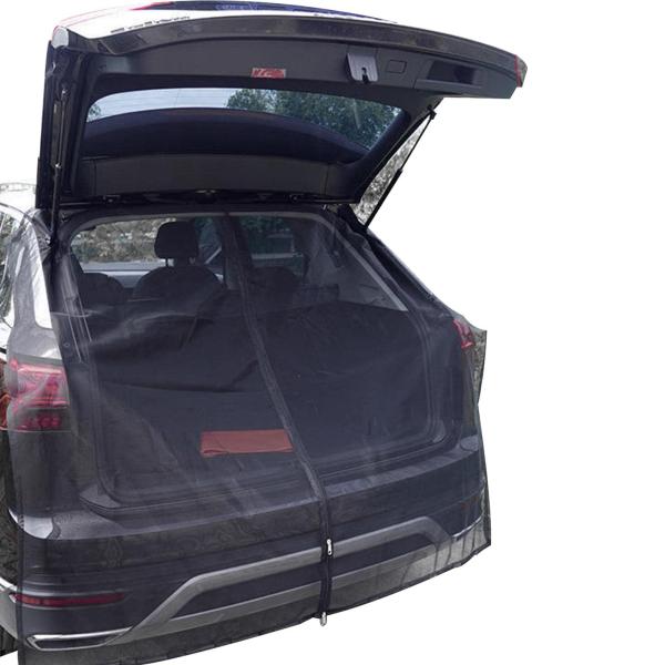 車用 カーテン 楽らくマグネット 防虫ネット バックドア用 車用 網戸 虫よけ 換気 ネット 虫除け...
