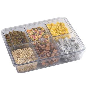 ビュッフェサーバー 保冷 フードディスプレイ 透明PC蓋付き ステンレス