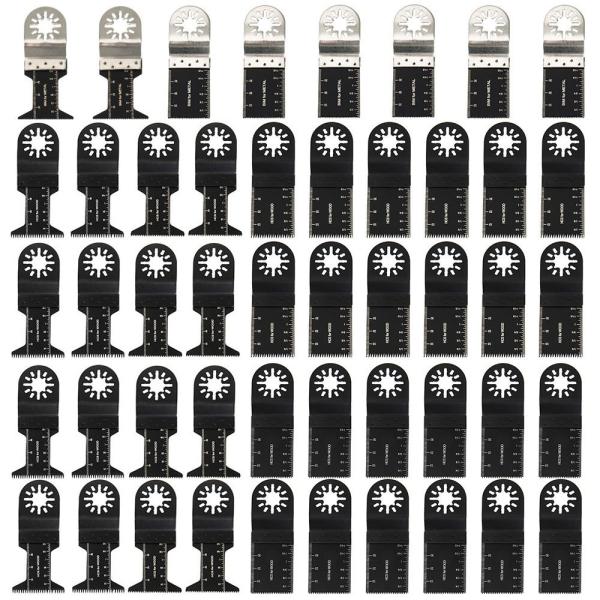 マルチツール 替刃 48点セット ブレード カットソー?マルチツール用 バイメタル 金属用 木材用お...