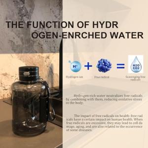 水素水カップ、滑り止めベース、1500ML、大...の詳細画像2