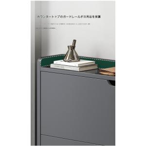下駄箱 下駄箱 スリム シューズラック 玄関 ...の詳細画像4