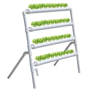 水耕栽培キット4 層 垂直水耕栽培システム 室内 いちご 家庭菜園 家庭用温水栽培システム 野菜植え付け土壌無栽培装置 36穴 ウォーター ポンプ タイマー 組み立