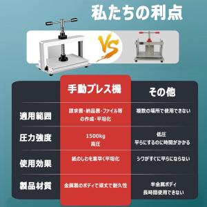 製本機 業務用 A4/A3 手動製本プレス機 ...の詳細画像3
