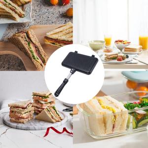 ホットサンドメーカー、ホットプレスパン 直火 ...の詳細画像2