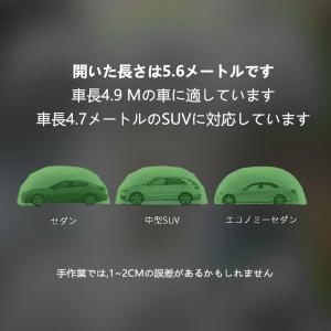 カーポート 折りたたみ式 ガレージテント 南京...の詳細画像5