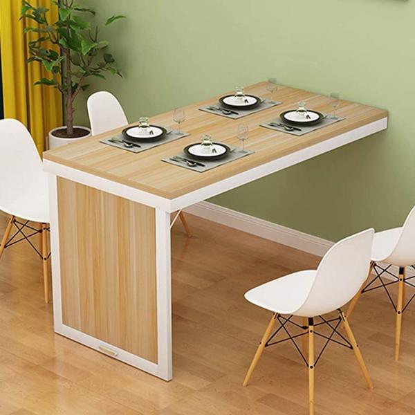 テーブル 折りたたみ ワークテーブル カウンターテーブル 壁掛けテーブル 目に見えない壁テーブル キ...