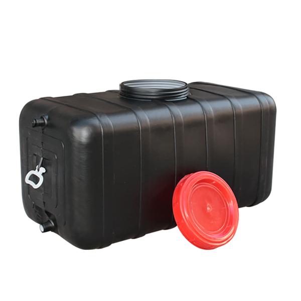 80L 太陽熱温水器、太陽光で水を暖める、屋外大容量シャワータンク、災害時に使用する 旅行 水遣り ...