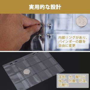 コインアルバム コイン収納 360枚収納可能 ...の詳細画像4