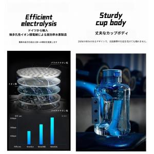 水素水生成器 超高濃度 携帯 充電式 水素水ボ...の詳細画像1