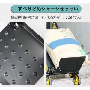 階段台車 6輪折りたたみ 軽量階段登れる 台車...の詳細画像4