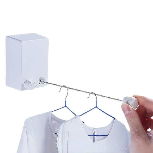 室内物干し ワイヤーpid 4.2m  部屋干し 洗濯物干し 伸縮可能 最長4.2 m 最大荷重20...