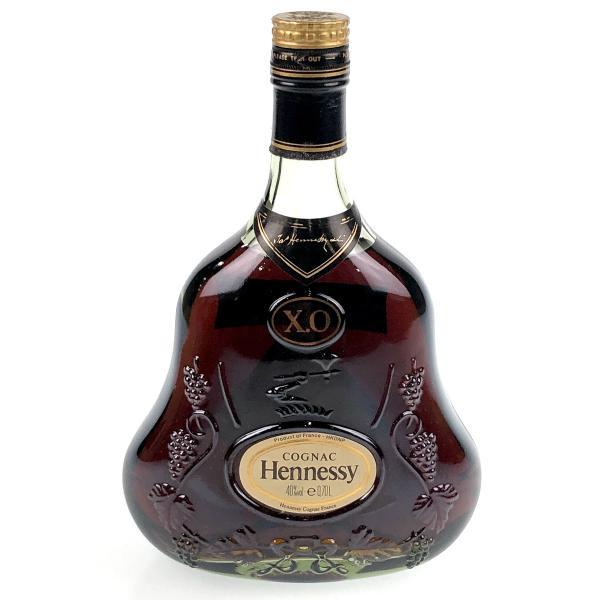 ヘネシー Hennessy XO 金キャップ グリーンボトル 700ml ブランデー コニャック 古...