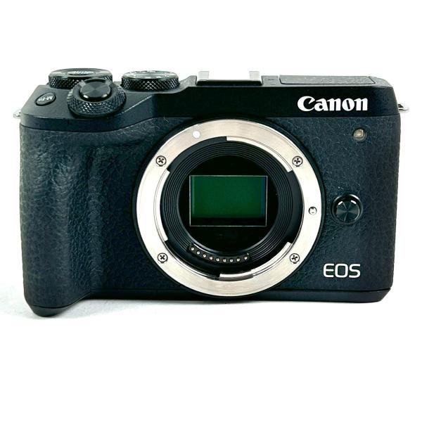 キヤノン Canon EOS M6 Mark II ボディ ブラック デジタル ミラーレス 一眼カメ...