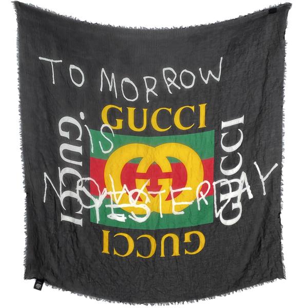 グッチ GUCCI GGロゴ スカーフ ショール TOMORROW is NOW YESTERDAY...