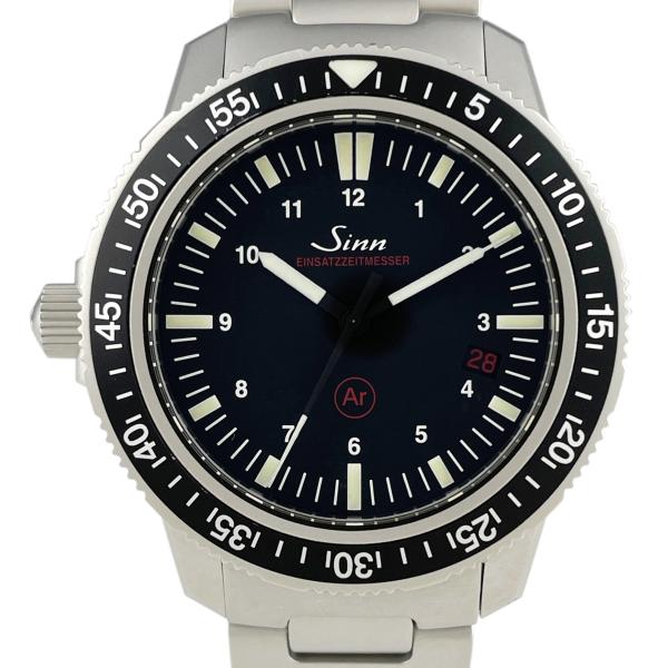 ジン Sinn 603.EZM3 腕時計 SS 自動巻き ブラック メンズ 中古  ラッピング可