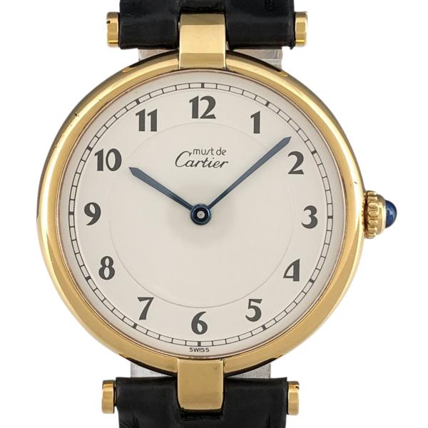 カルティエ CARTIER マスト ヴァンドーム ヴェルメイユ 590003 腕時計 シルバー925...