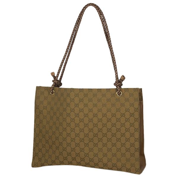 グッチ GUCCI GG柄 トートバッグ ショルダーバッグ ロゴ トートバッグ GGキャンバス ブラ...