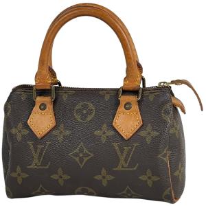 ルイ・ヴィトン Louis Vuitton ミニ スピーディ 2WAY ショルダーバッグ ハンドバッグ モノグラム ブラウン M41534 レディース 中古 在庫一掃｜kaipre