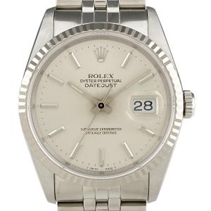 ロレックス ROLEX デイトジャスト 16234 腕時計 SS WG 自動巻き シルバー メンズ 中古 ラッピング可