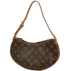 ルイ・ヴィトン Louis Vuitton ポシェット クロワッサン ワンショルダー ショルダーバッグ モノグラム ブラウン M51510 レディース 中古 在庫一掃｜kaipre