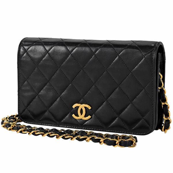 シャネル CHANEL ココマーク チェーン ショルダーバッグ CC ミニ マトラッセ フルフラップ...