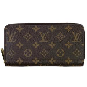 ルイ・ヴィトン Louis Vuitton ジッピー ウォレット 長財布 モノグラム ブラウン コクリコ(レッド) M41896 レディース 中古  ラッピング可｜kaipre