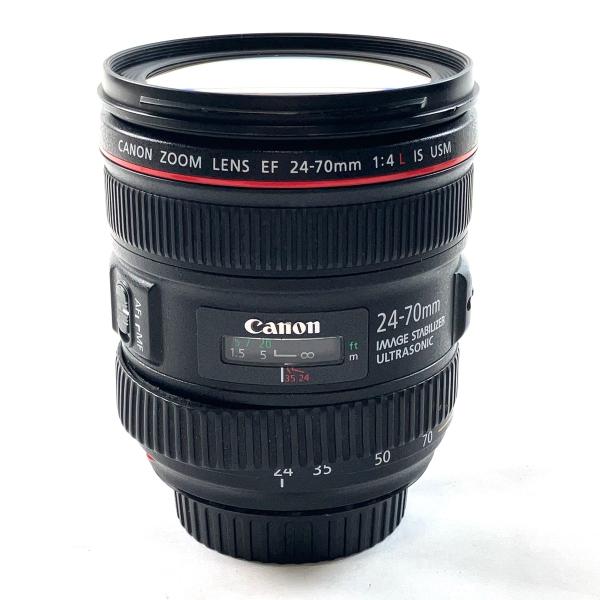 キヤノン Canon EF 24-70mm F4L IS USM 一眼カメラ用レンズ（オートフォーカ...