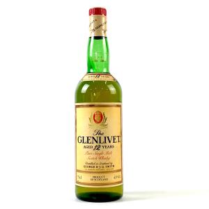 グレンリベット GLENLIVET 12年 旧ボトル 750ml スコッチウイスキー シングルモルト...