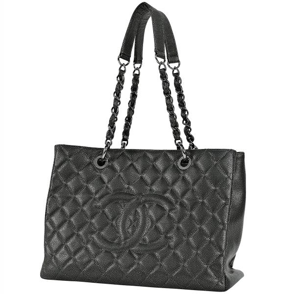 シャネル CHANEL ココマーク チェーン トートバッグ ショルダーバッグ マトラッセ GST キ...