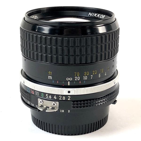 ニコン Nikon Ai NIKKOR 85mm F2 一眼カメラ用レンズ（マニュアルフォーカス） ...