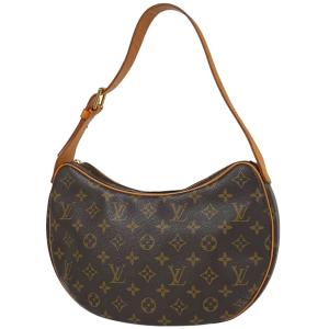 ルイ・ヴィトン Louis Vuitton クロワッサン MM ワンショルダー 肩掛け ショルダーバッグ モノグラム ブラウン M51512 レディース 中古｜kaipre