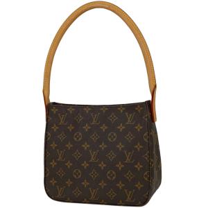 ルイ・ヴィトン Louis Vuitton ルーピング MM 肩掛け ワンショルダー ショルダーバッグ モノグラム ブラウン M51146 レディース 中古｜kaipre