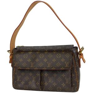 ルイ・ヴィトン Louis Vuitton ヴィバ シテ GM ワンショルダー 肩掛け ショルダーバッグ モノグラム ブラウン M51163 レディース 中古｜kaipre