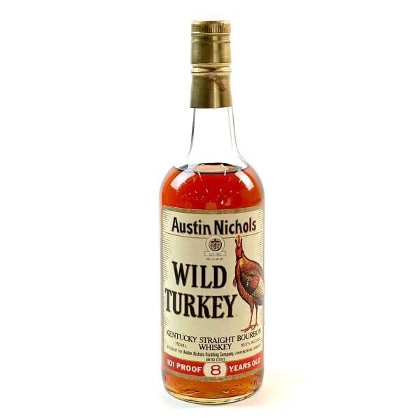 ワイルドターキー WILD TURKEY 8年 旧旧ラベル 750ml アメリカンウイスキー 古酒