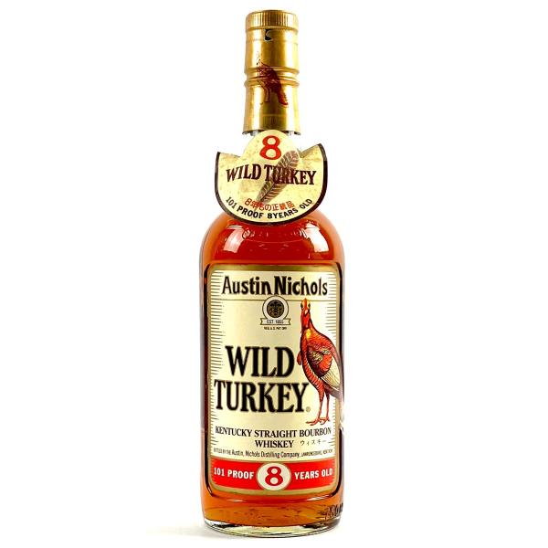 ワイルドターキー WILD TURKEY 8年 旧ボトル バーボン 750ml アメリカンウイスキー...