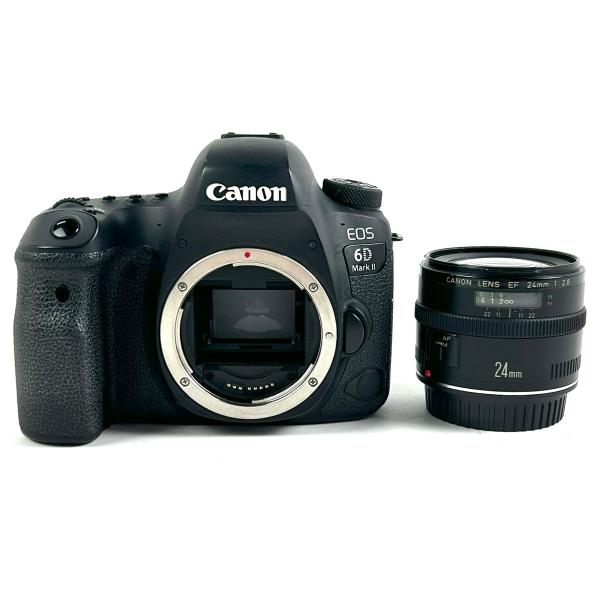キヤノン Canon EOS 6D Mark II ＋ EF 24mm F2.8 デジタル 一眼レフ...