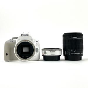キヤノン Canon EOS Kiss X7 ダブルレンズキット ホワイト デジタル 一眼レフカメラ 中古｜リユースセレクトショップバイセル Yahoo!店