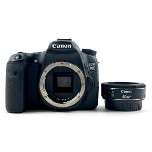 キヤノン Canon EOS 70D + EF 40mm F2.8 STM   デジタル 一眼レフカメラ 中古｜リユースセレクトショップバイセル Yahoo!店