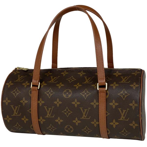 ルイ・ヴィトン Louis Vuitton パピヨン 30 バレルバッグ 筒型 旧旧型 ハンドバッグ...