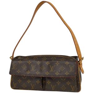 ルイ・ヴィトン Louis Vuitton ヴィバ シテ MM ワンショルダー ハンドバッグ ショルダーバッグ モノグラム ブラウン M51164 レディース中古｜kaipre